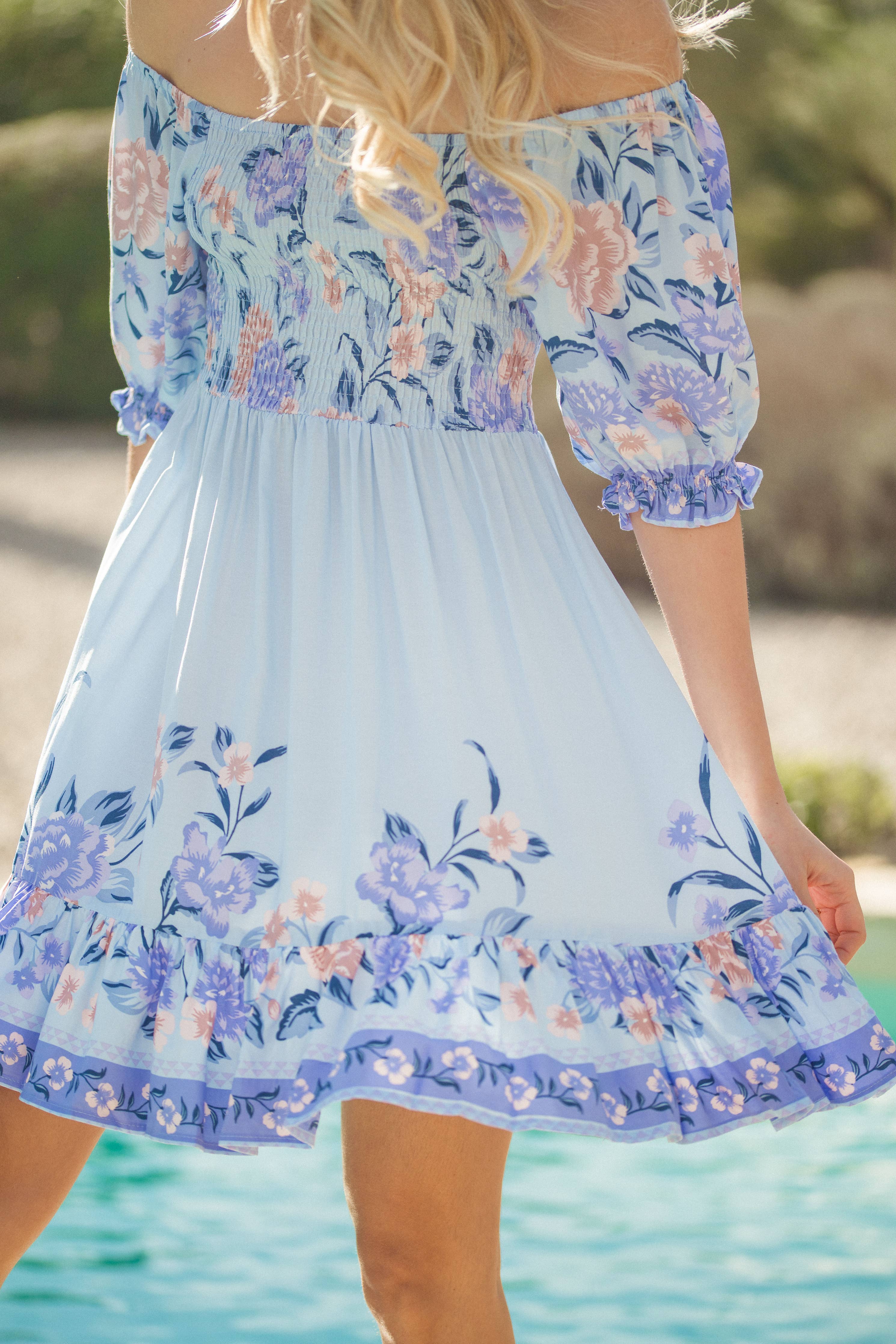 Louise Mini mit Himmelsmuster Jaase