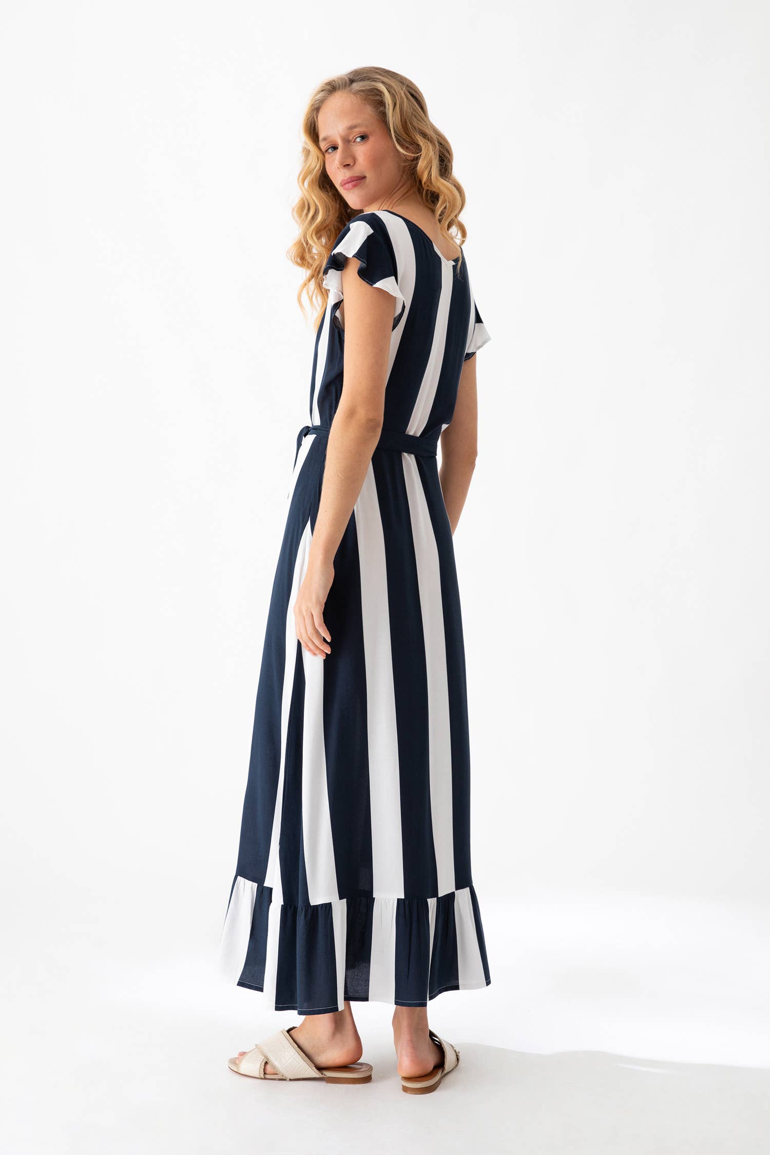 Gestreiftes Midikleid (404656-273) Lanidor