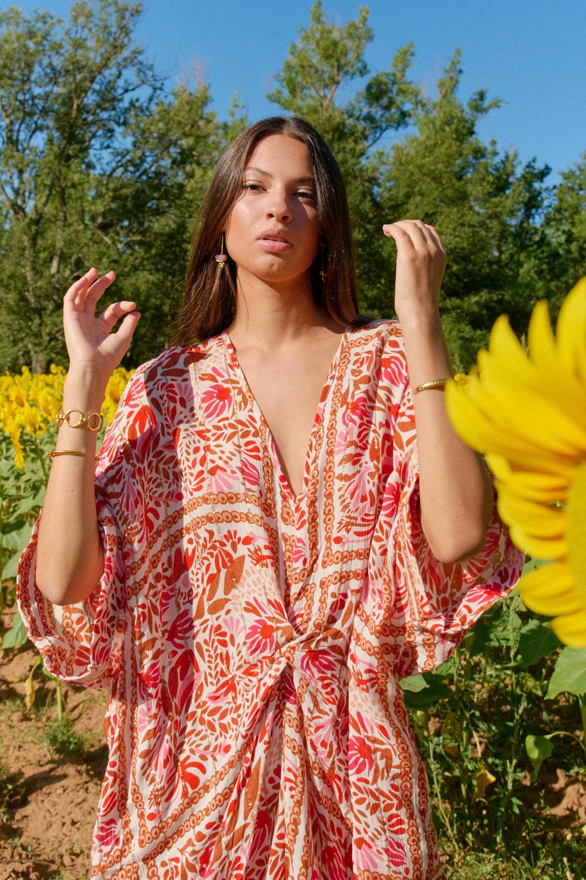 HAVANNA-ROTER KAFTAN Piti Cuiti
