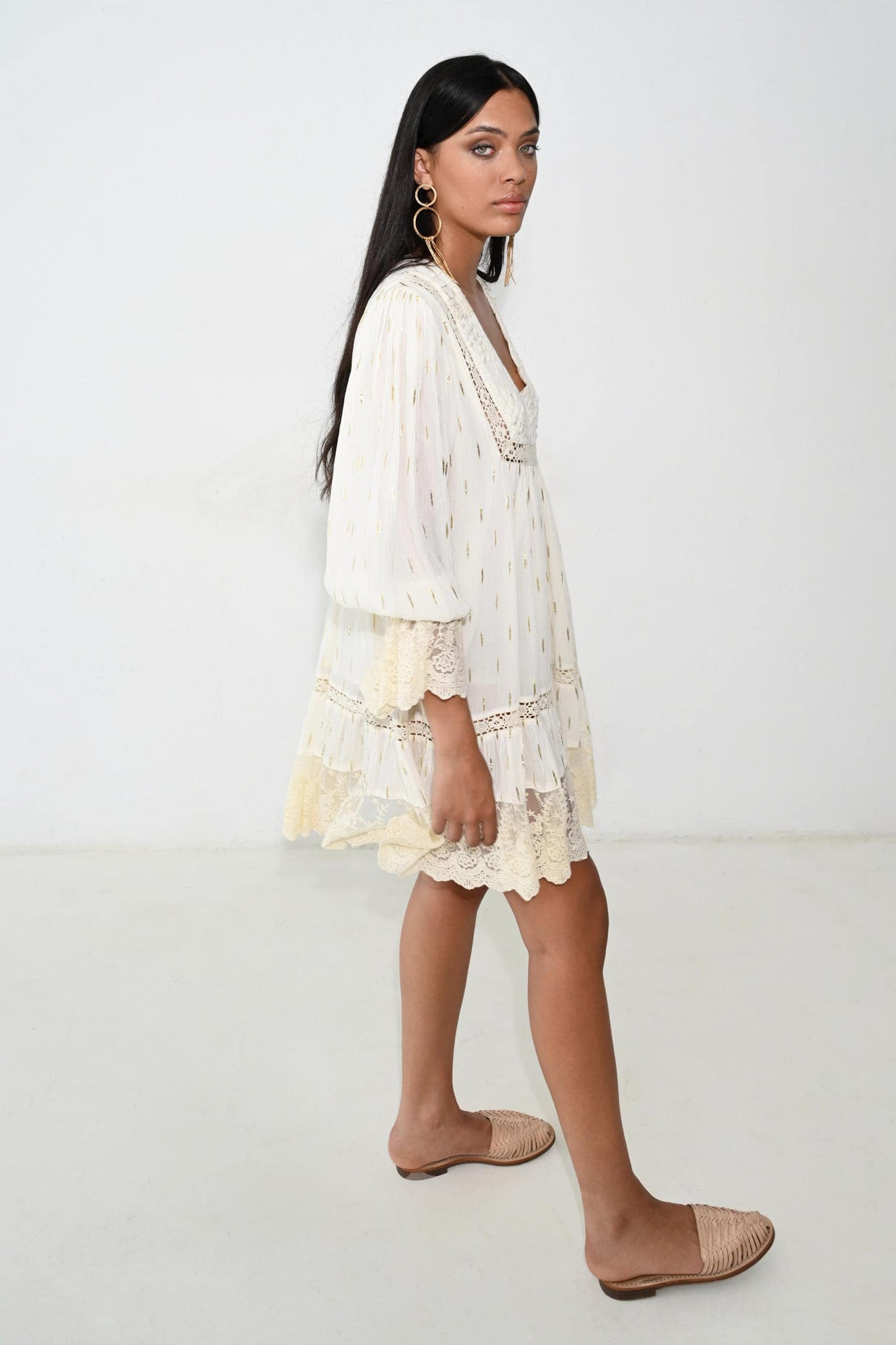 WEISSES KURZES KLEID KATIA Piti Cuiti