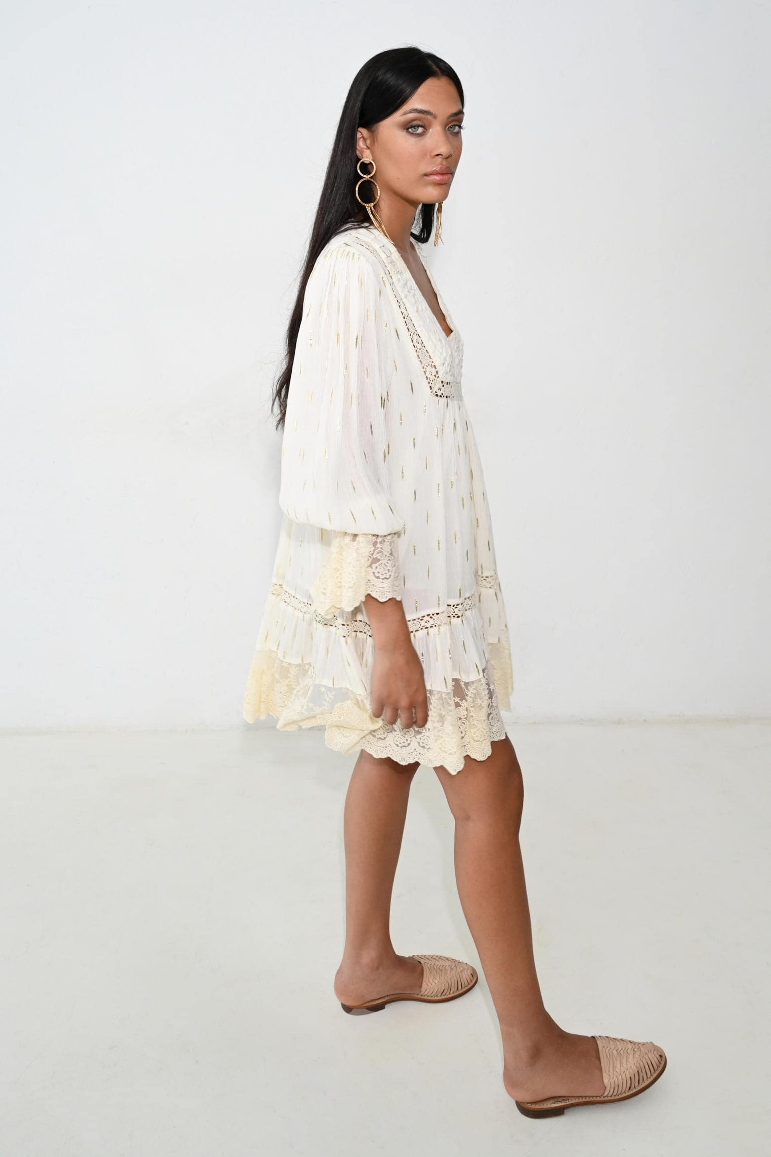 WEISSES KURZES KLEID KATIA Piti Cuiti