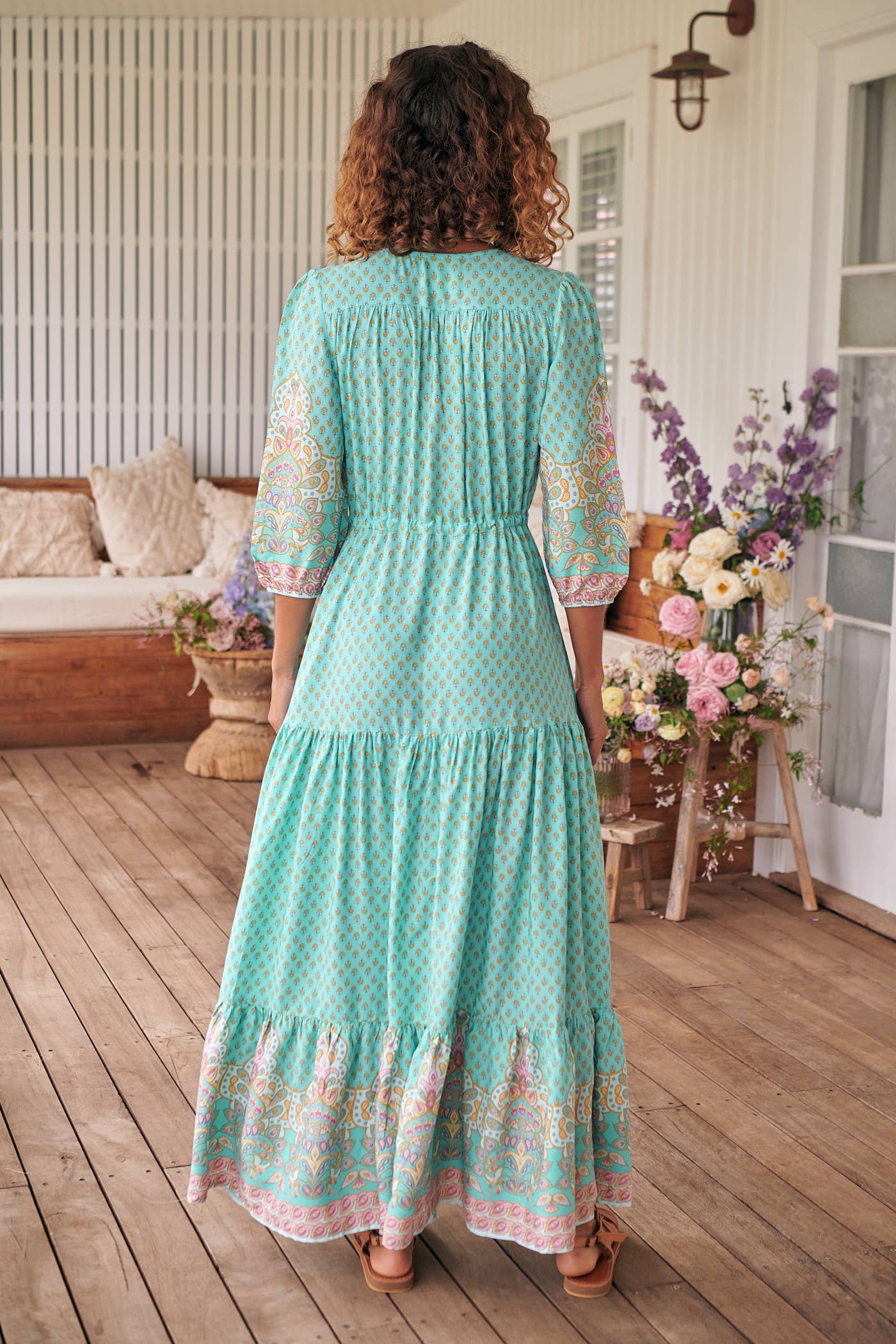 Atlantis Print Tessa Maxi Jaase