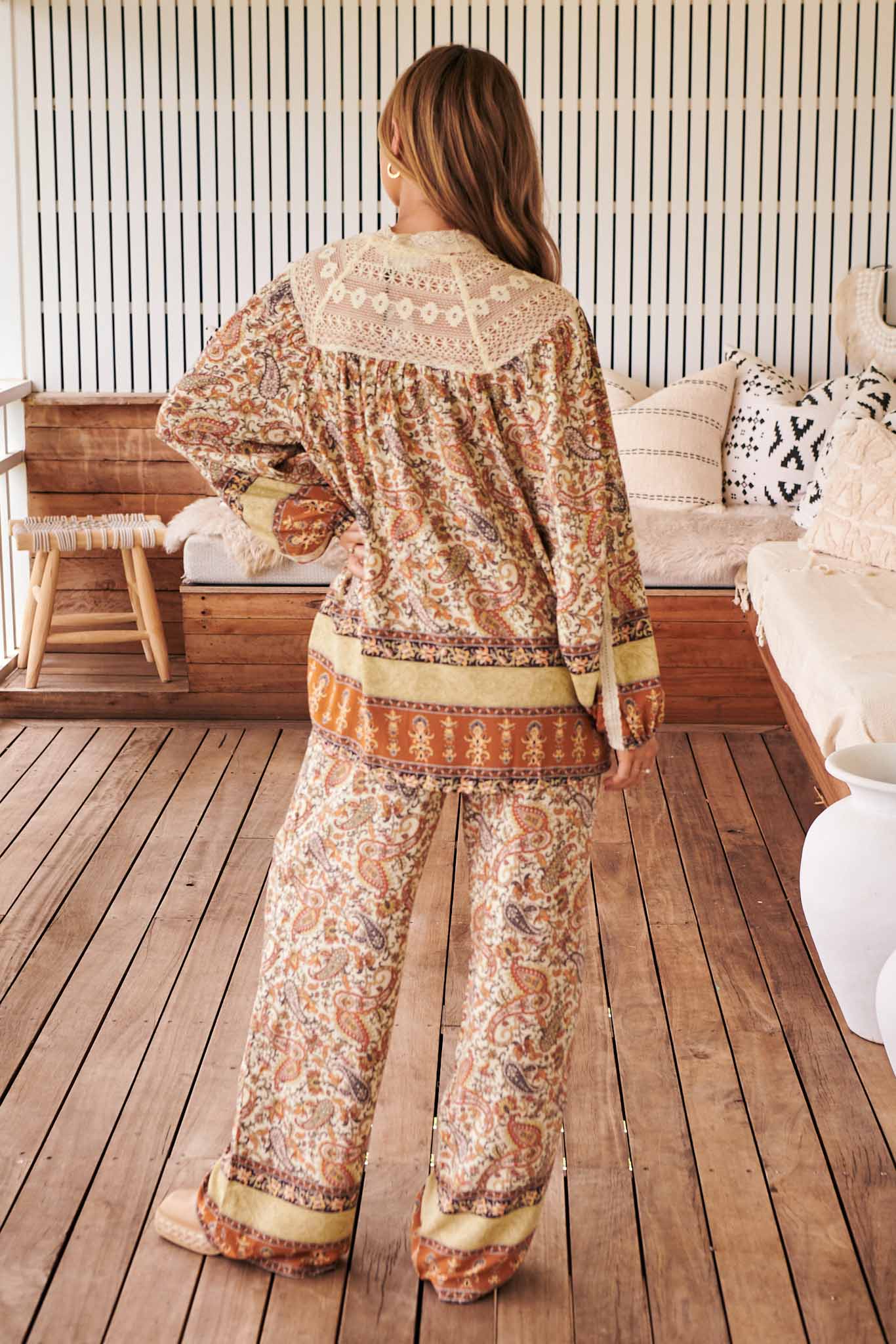 Jaase Oakie Print Florence Bluse Jaase Australia
