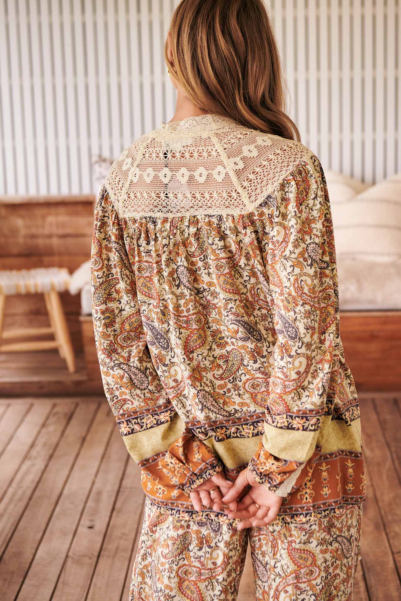 Jaase Oakie Print Florence Bluse Jaase Australia