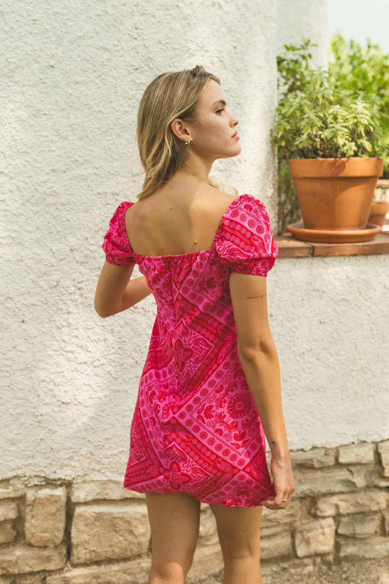 Jaase Amore Print Tanya Minikleid Frollein Herzblut