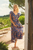 Jaase Nirvana Print Krista Kleid Jaase Australia
