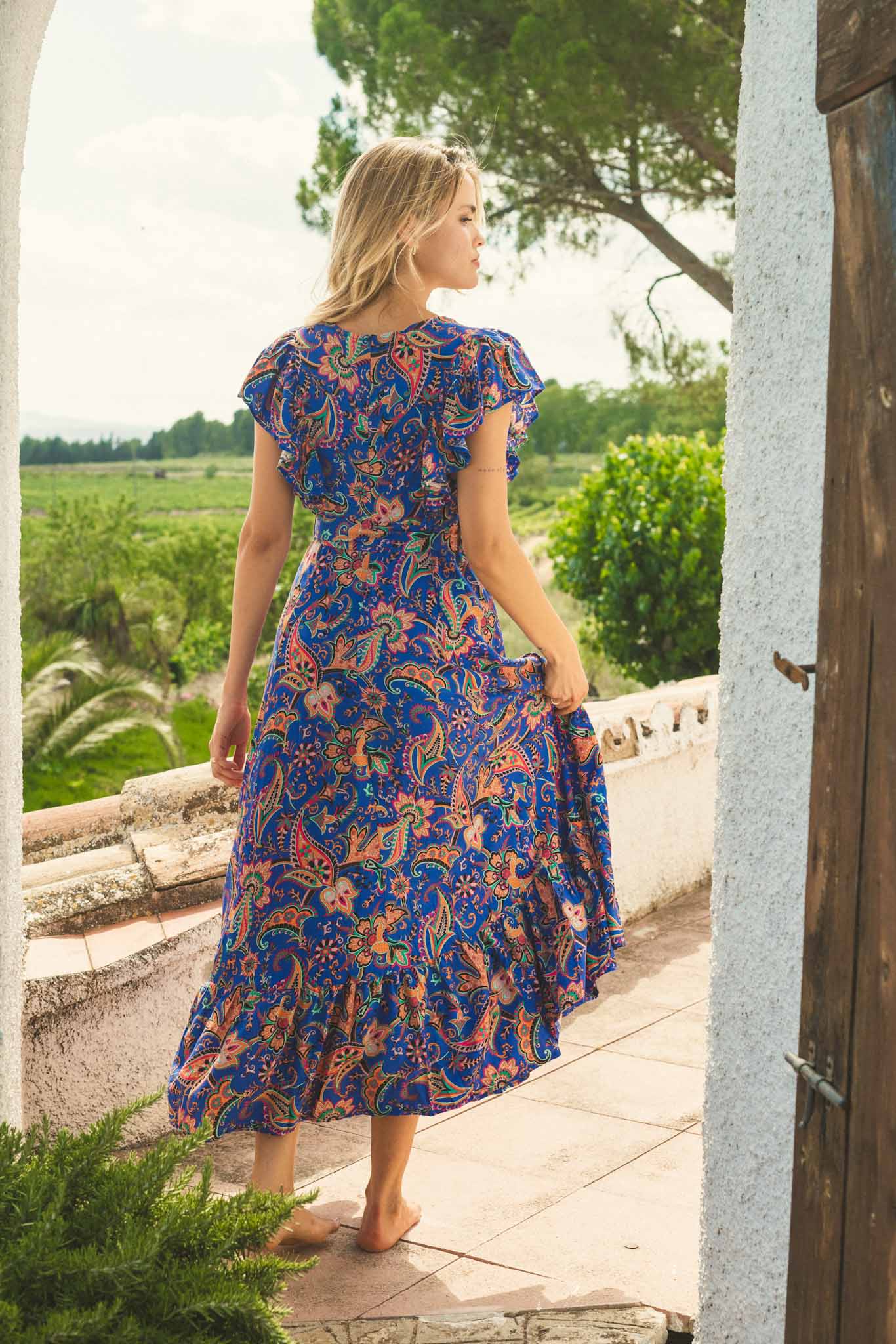 Jaase Nirvana Print Krista Kleid Jaase Australia