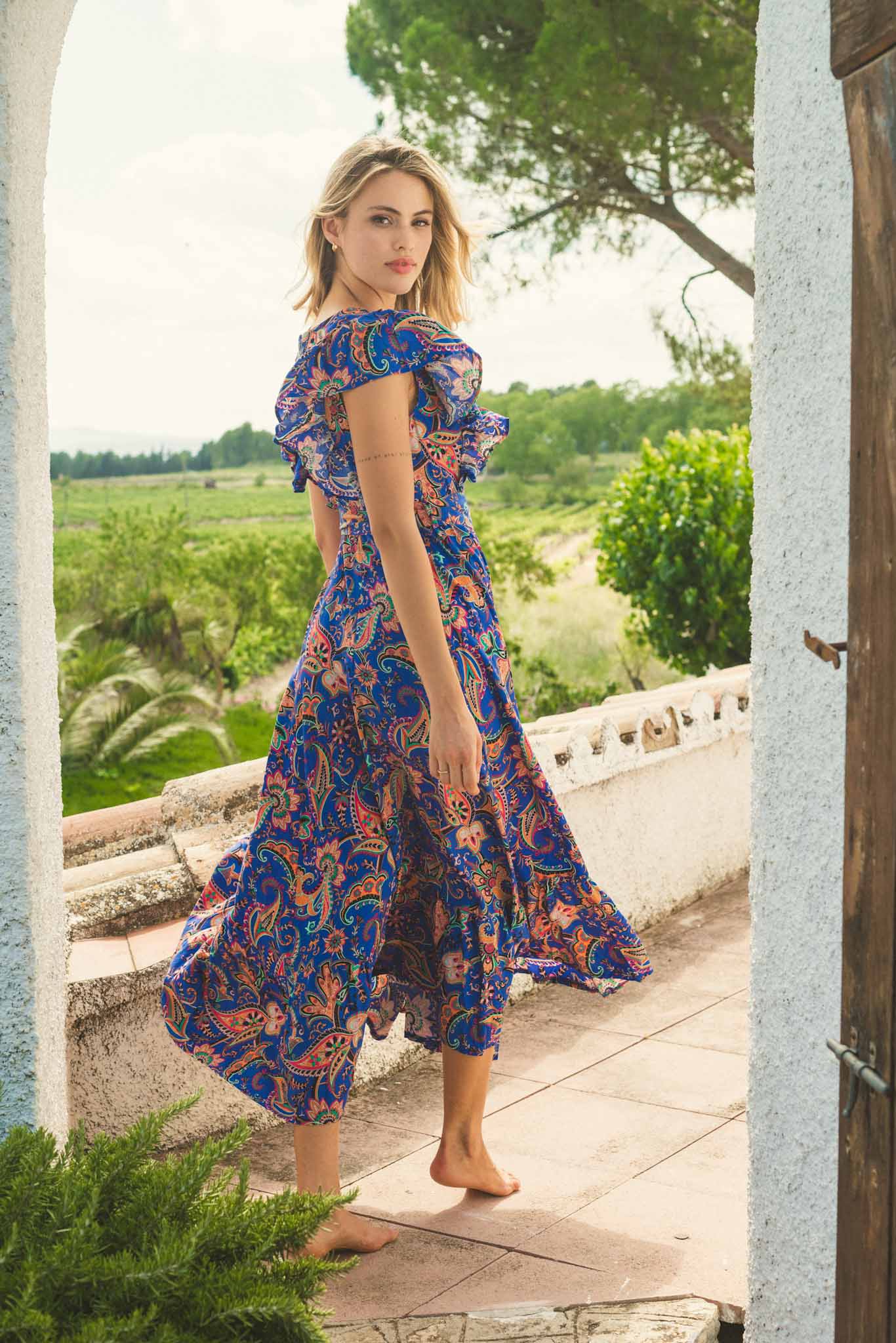 Jaase Nirvana Print Krista Kleid Jaase Australia