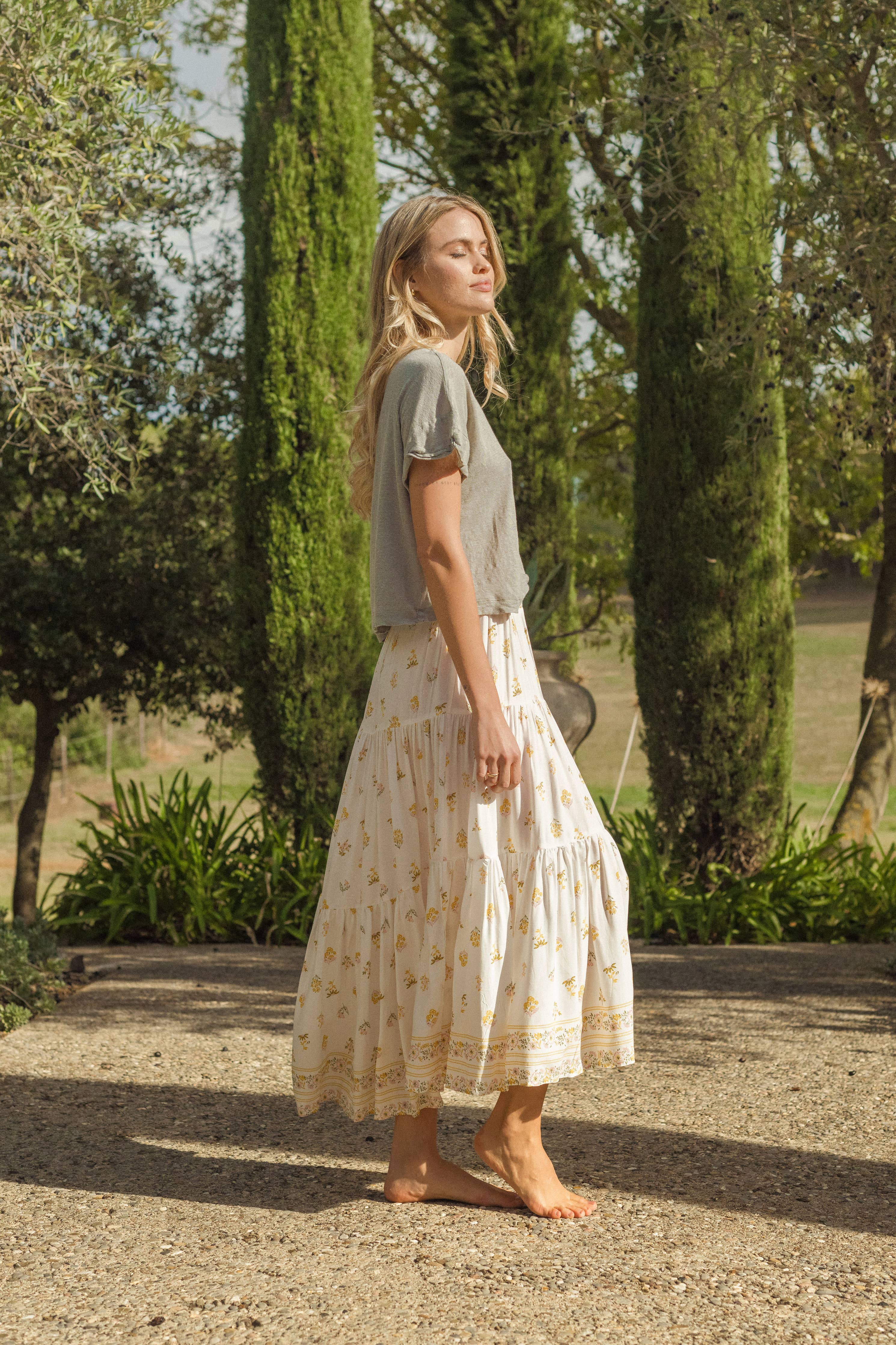 Lucinda Rock mit Zitronenmyrten-Print Jaase
