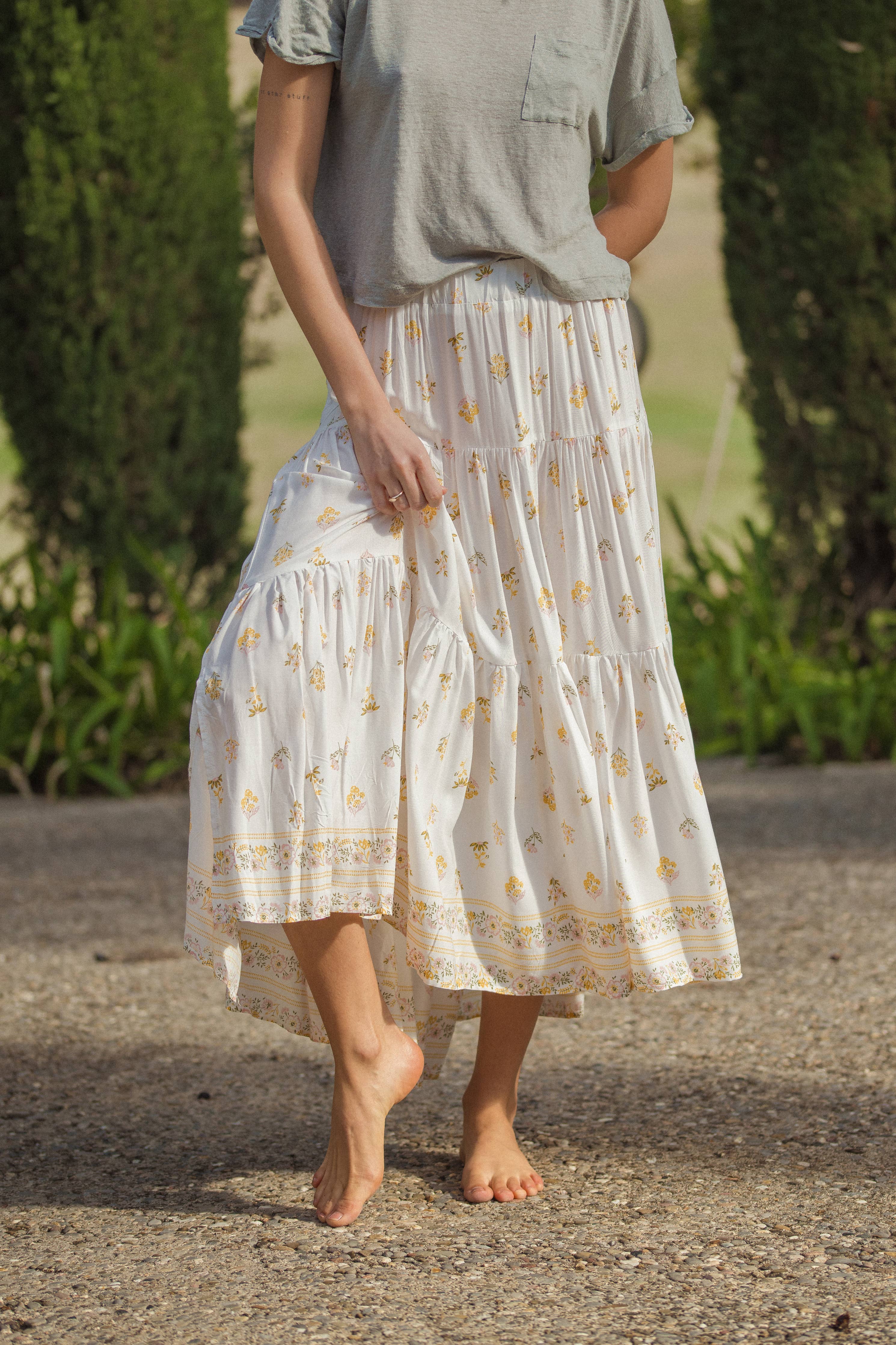 Lucinda Rock mit Zitronenmyrten-Print Jaase