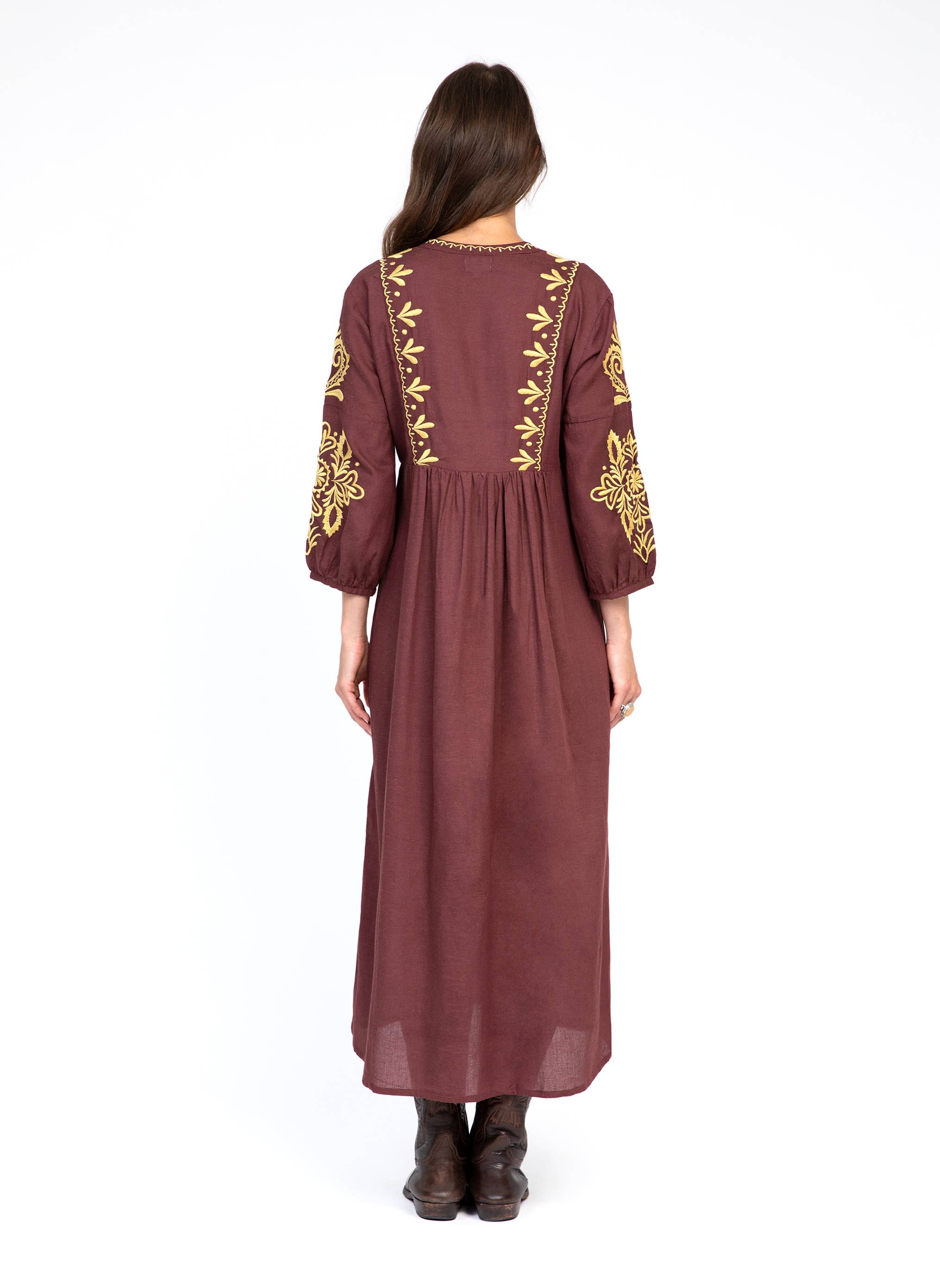 Besticktes Kleid OLYVIERO Malaga An&