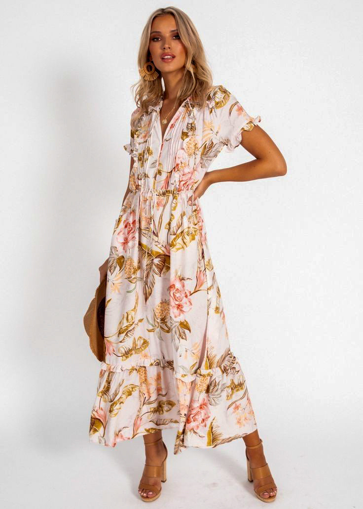 Jaase Priema Print Forma Maxikleid Jaase Australia