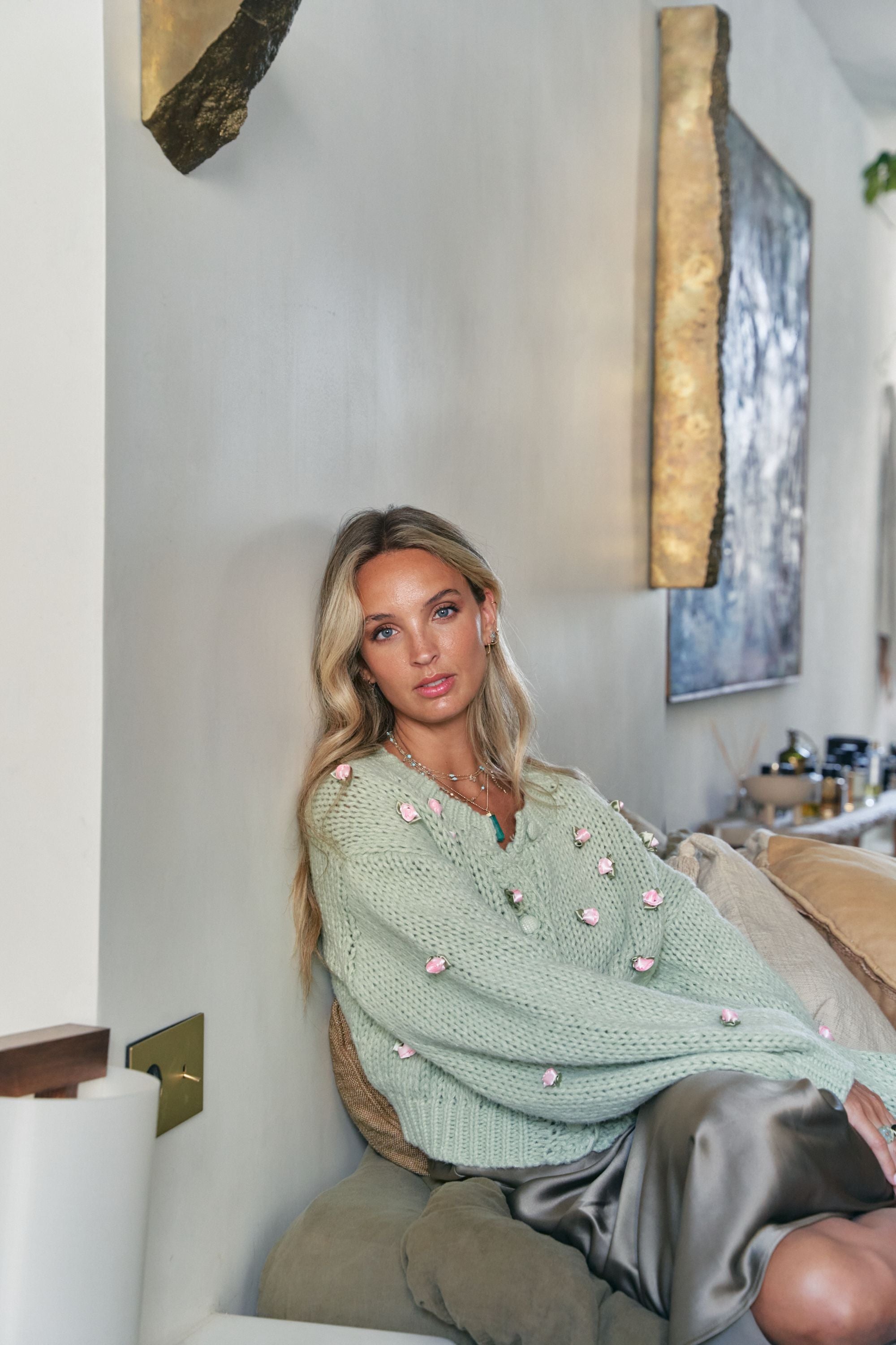 Jaase Rose Garden Strickjacke Frollein Herzblut