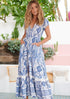 Jaase Denim Dreams Print Carmen Maxikleid Frollein Herzblut