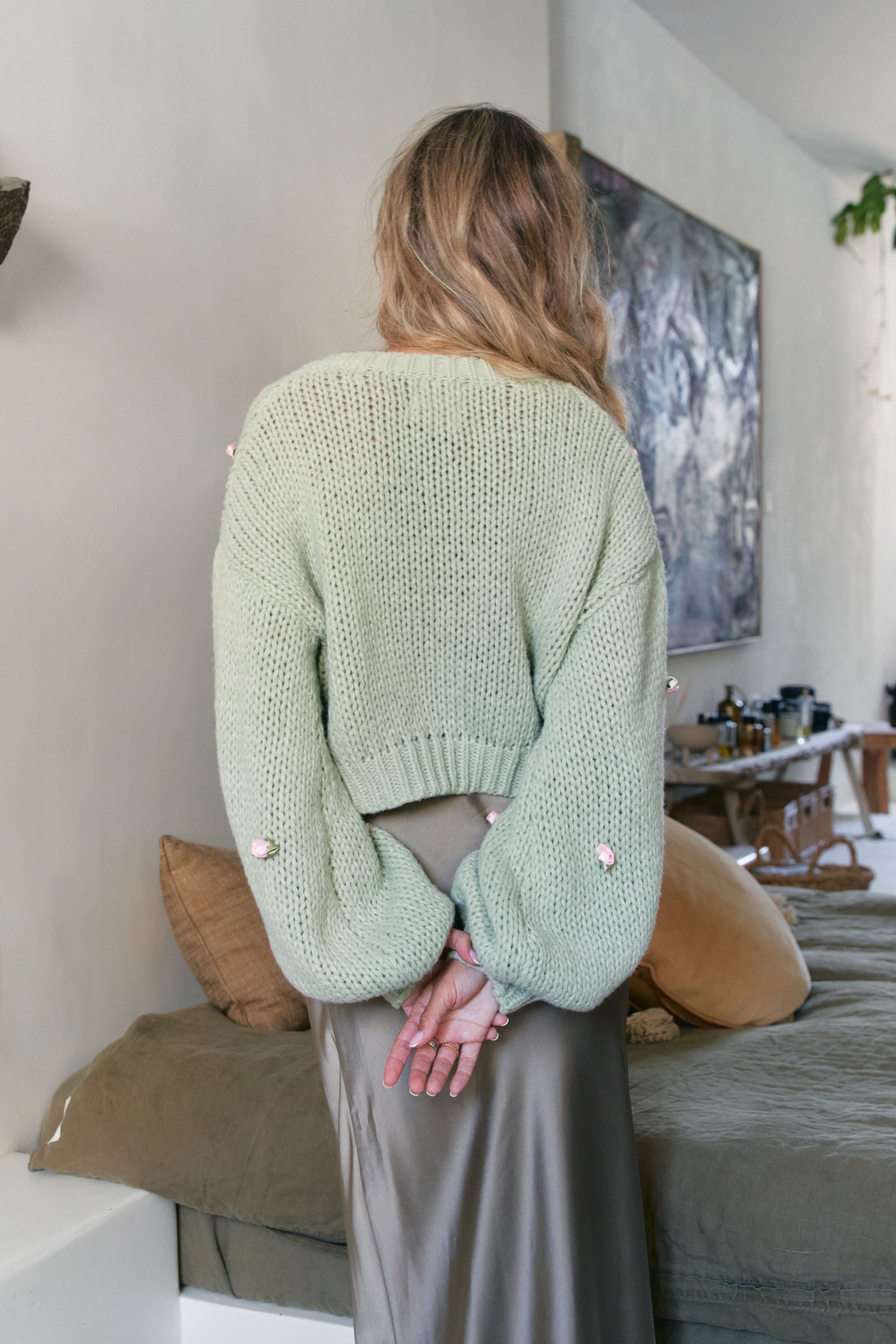 Jaase Rose Garden Strickjacke Frollein Herzblut