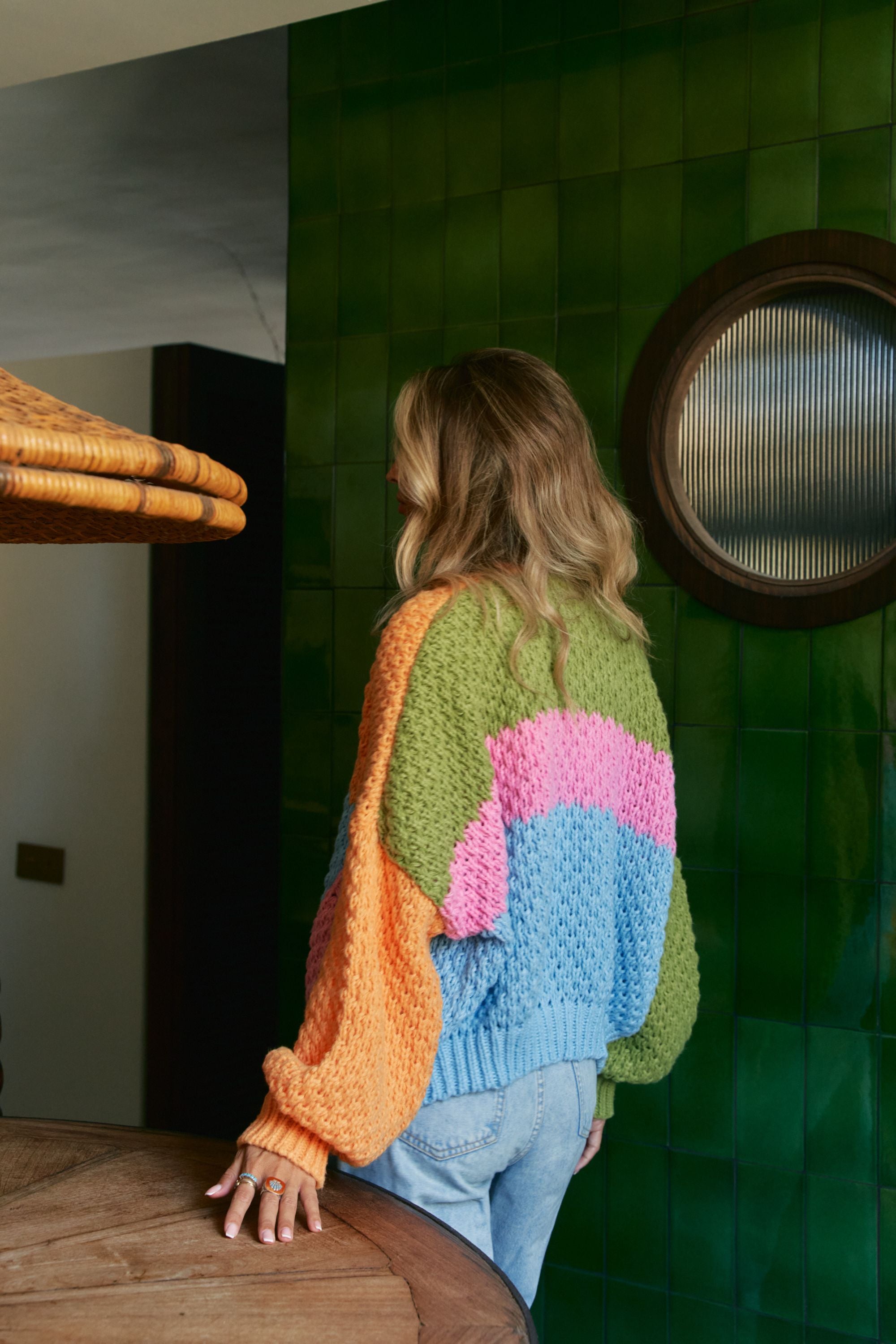 Jaase Dandelion Bloom Strickjacke - Farbexplosion für kühle Herbsttage Frollein Herzblut