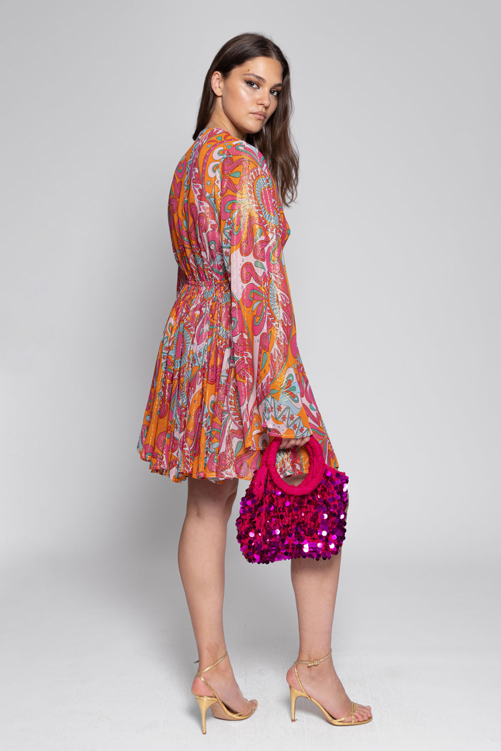 Minikleid Maud Marbella Havana Framboise SUNDRESS