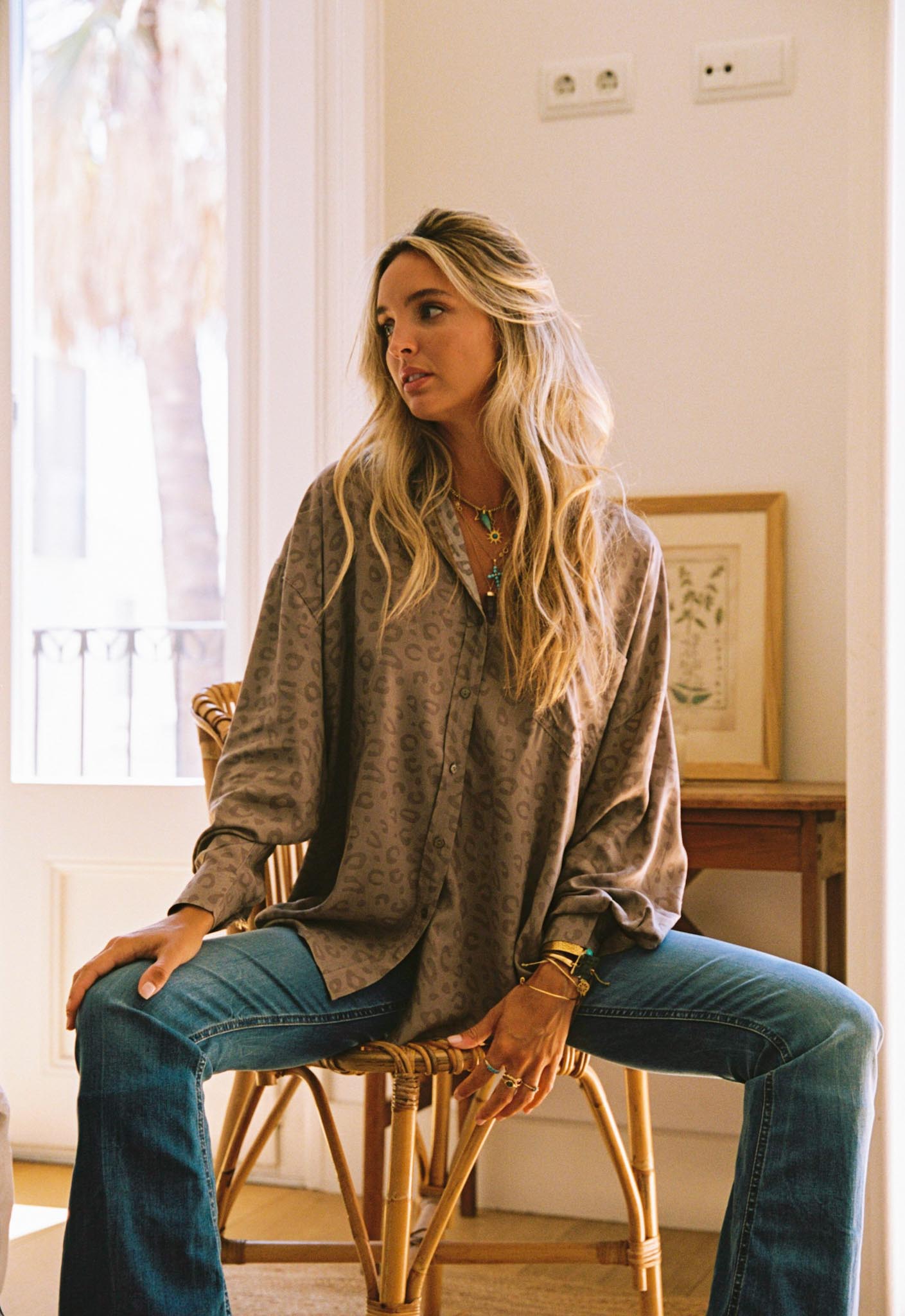 Jaase Savannah Print Novella Bluse Frollein Herzblut