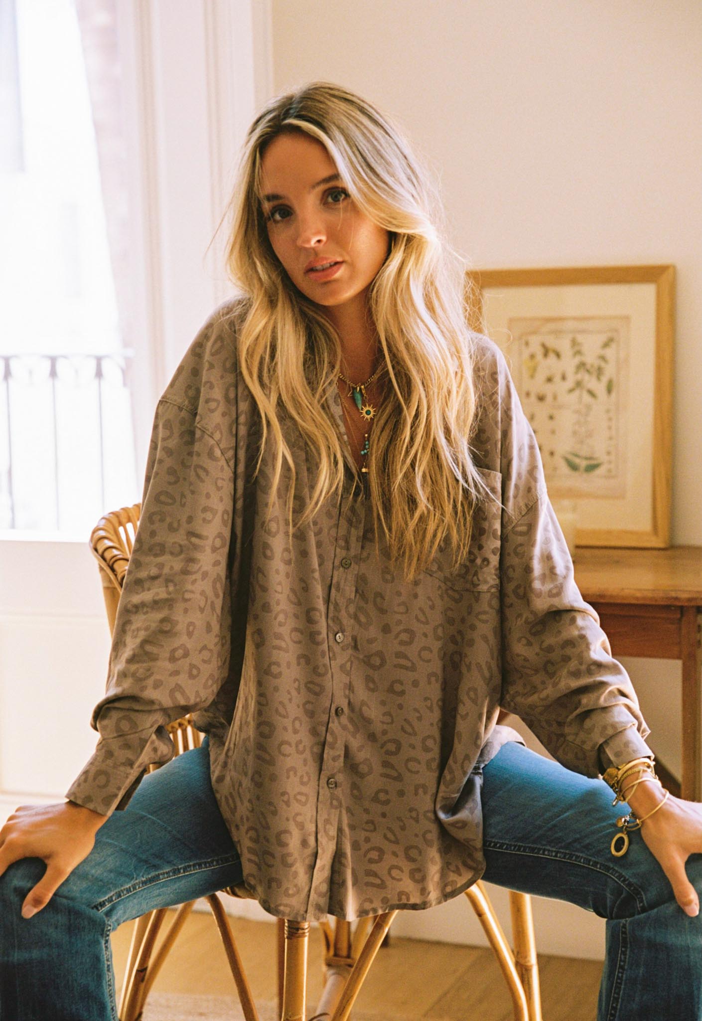 Jaase Savannah Print Novella Bluse Frollein Herzblut