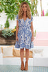Jaase Denim Dreams Print Lizzie Minikleid Frollein Herzblut