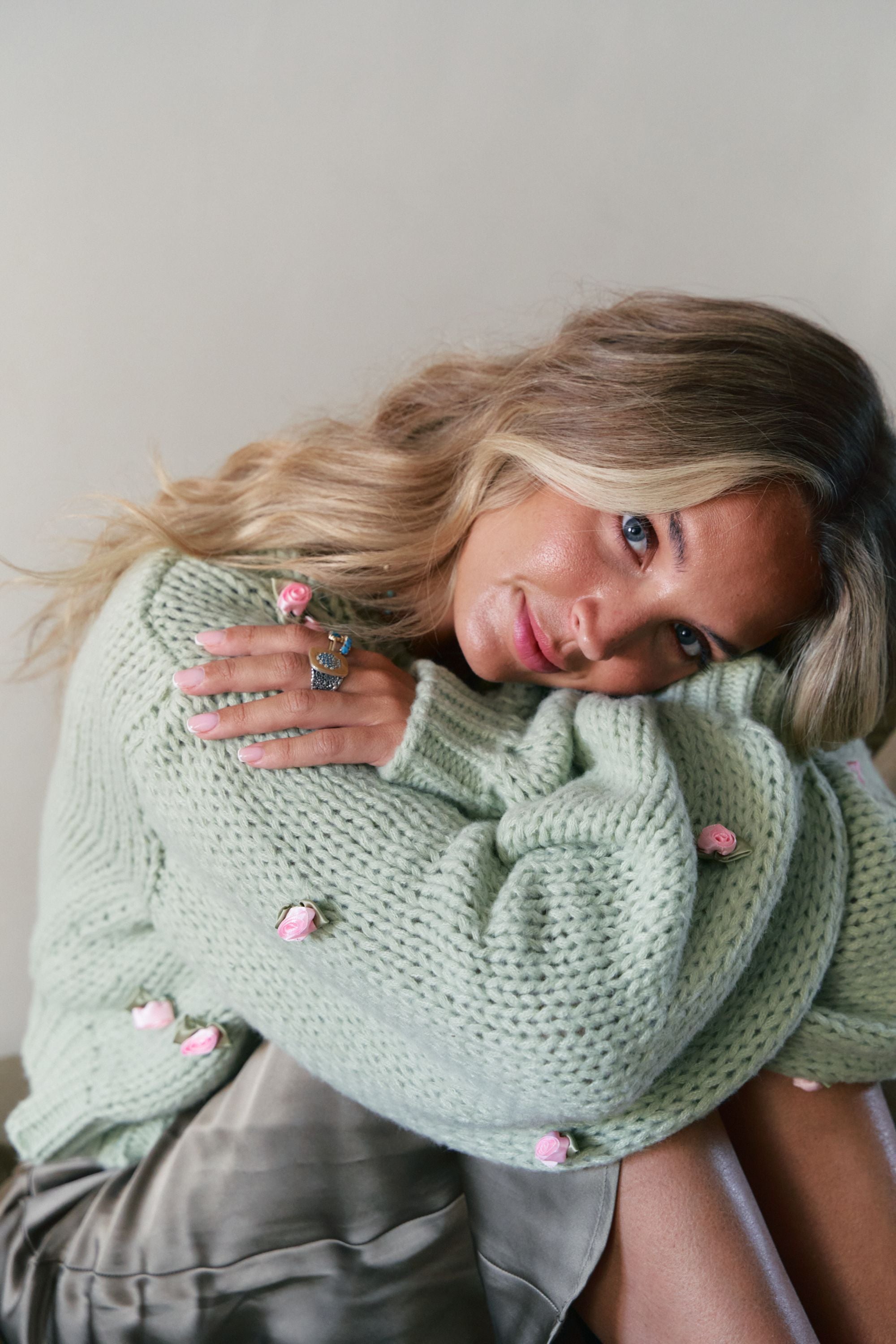Jaase Rose Garden Strickjacke Frollein Herzblut