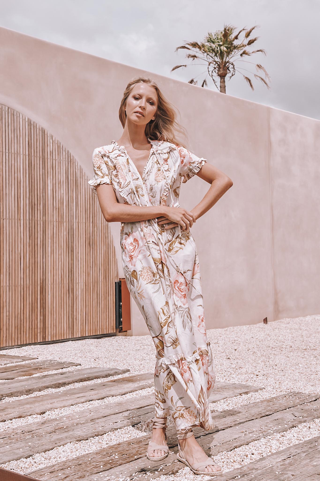 Jaase Priema Print Forma Maxikleid Jaase Australia