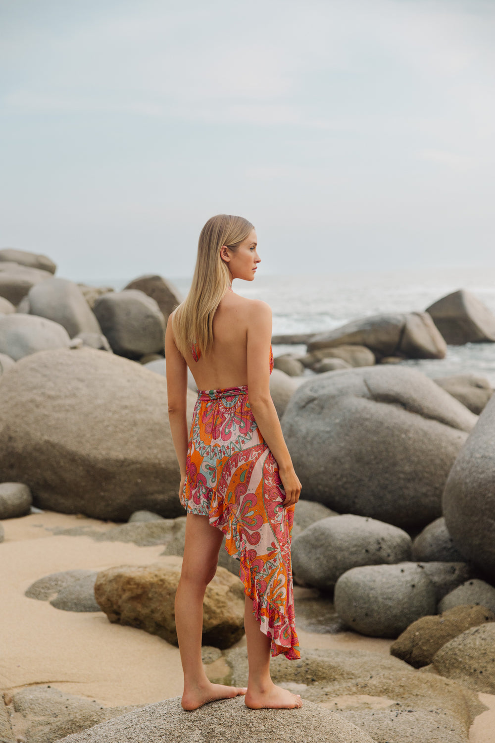 (Kopie) Esther Flower Print Midikleid SUNDRESS