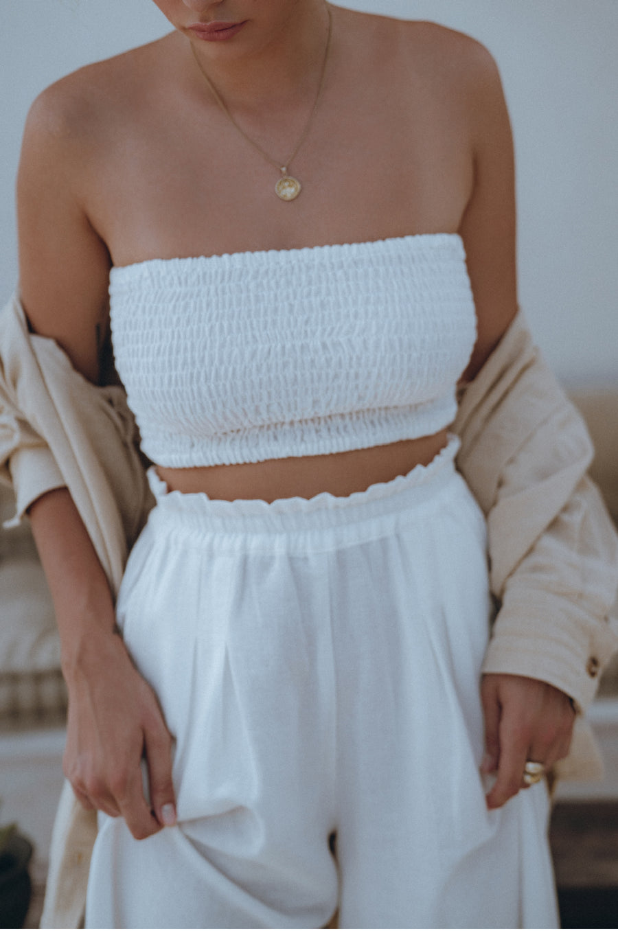Fenzi Smocked Top Frollein Herzblut