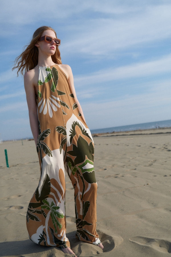 Jumpsuit mit Blütenmuster