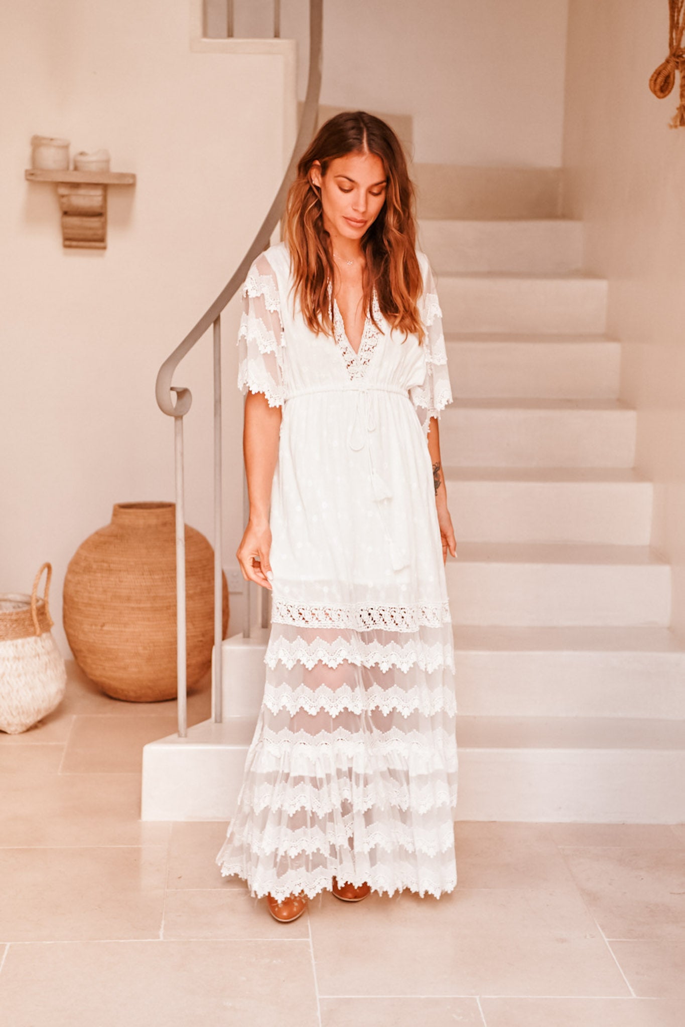 Jaase Bungalow Maxi Kleid Jaase Australia