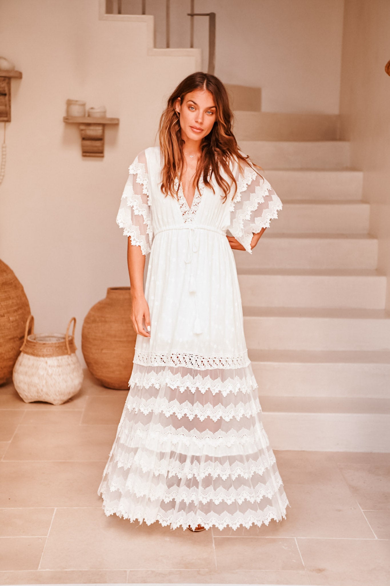 Jaase Bungalow Maxi Kleid Jaase Australia
