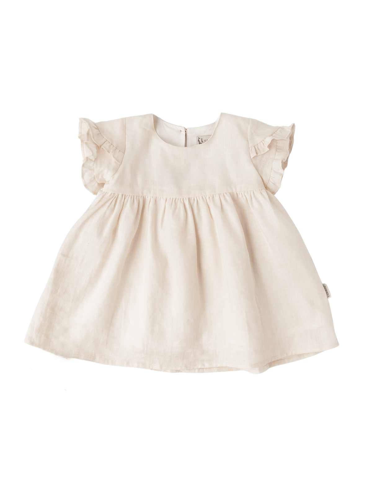 Leinenkleid Ella - Cookie Dough Karibou