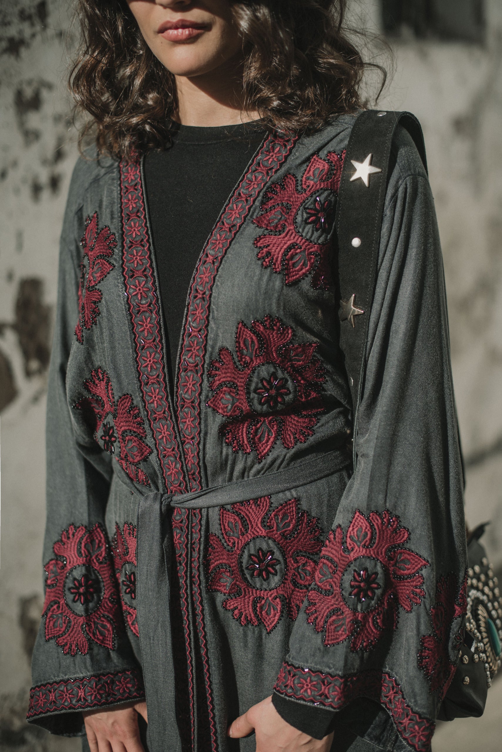Roma Kimono grau Piti Cuiti