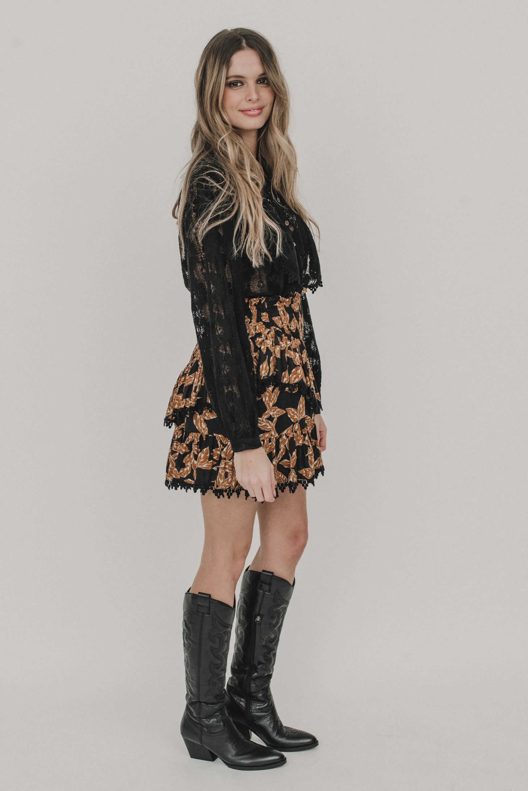 Boho SHE Set aus Rock und Bluse Piti Cuiti