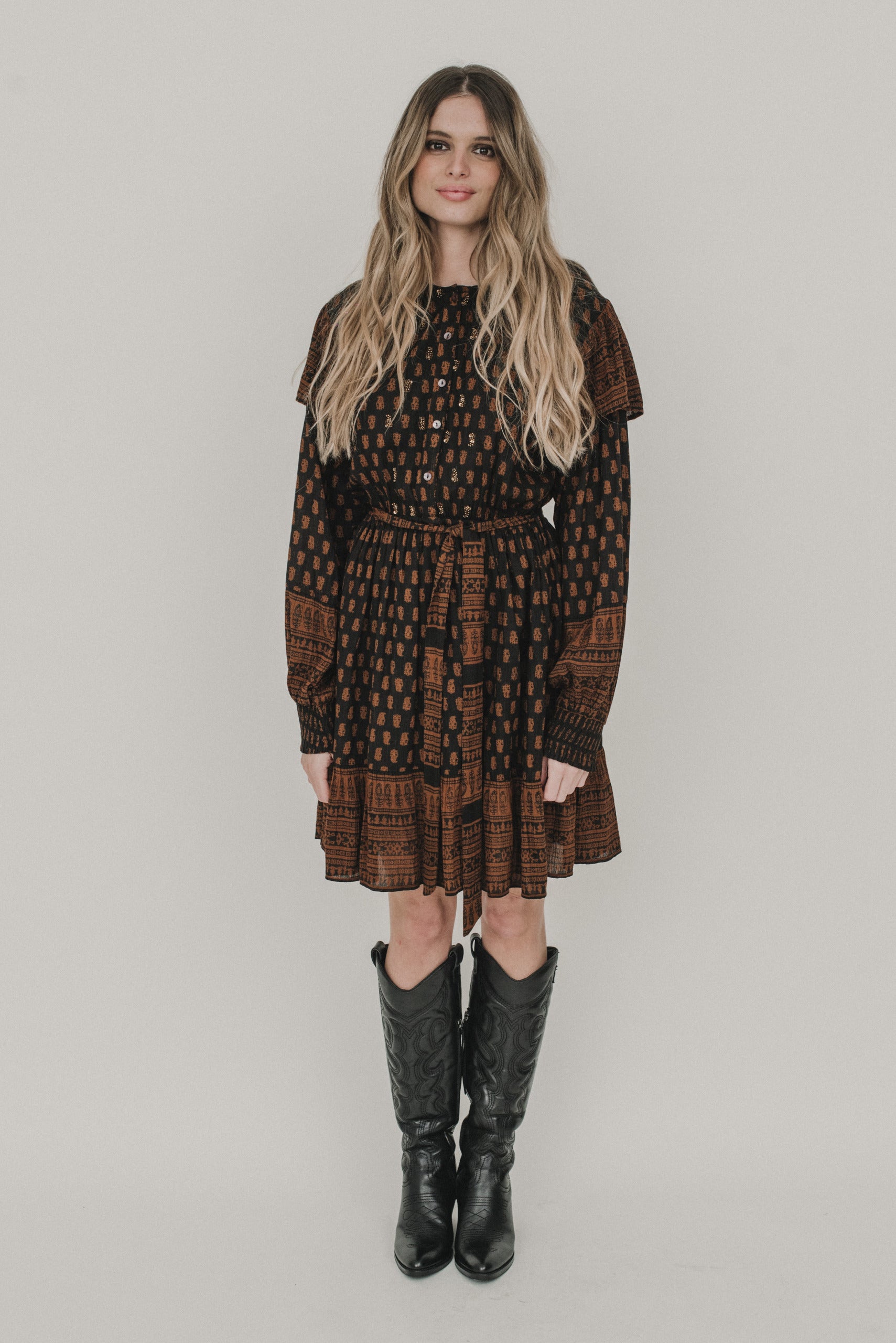 Camile Kleid braun Piti Cuiti