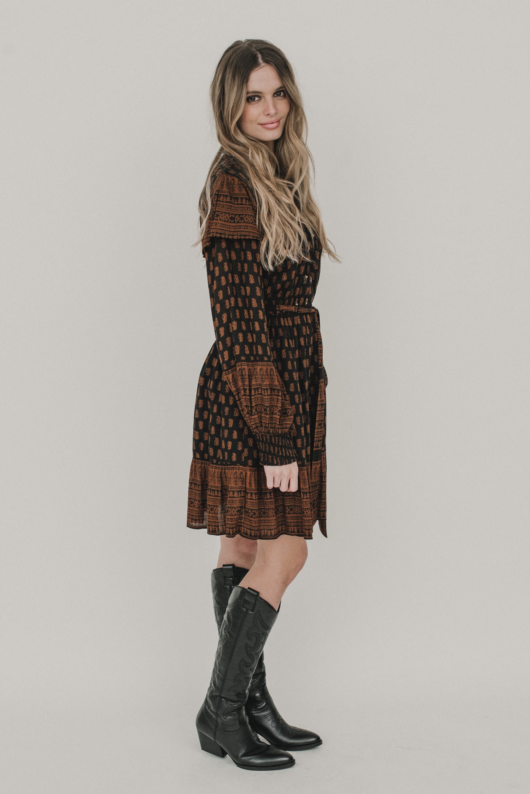 Camile Kleid braun Piti Cuiti