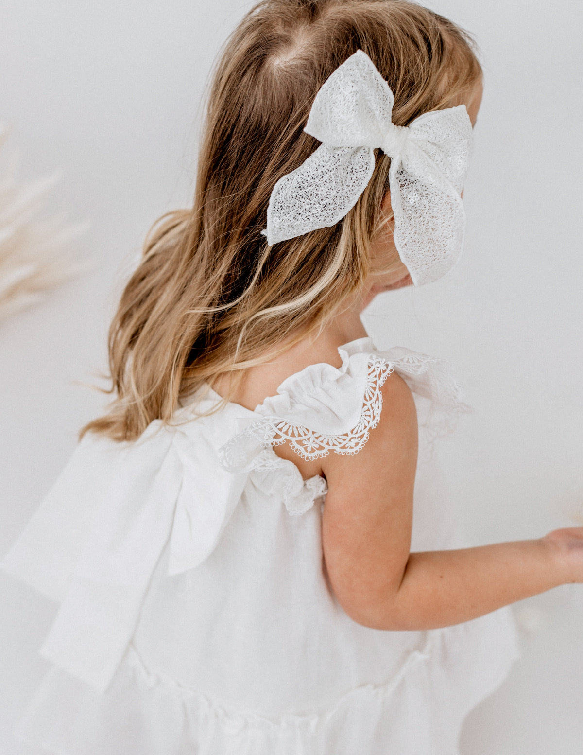 Leinenkleid Everly - Warm White Karibou