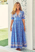 Jaase Iris Print Annabel Maxikleid Jaase Australia