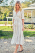 Jaase Whisper Print Tessa Maxikleid Jaase Australia