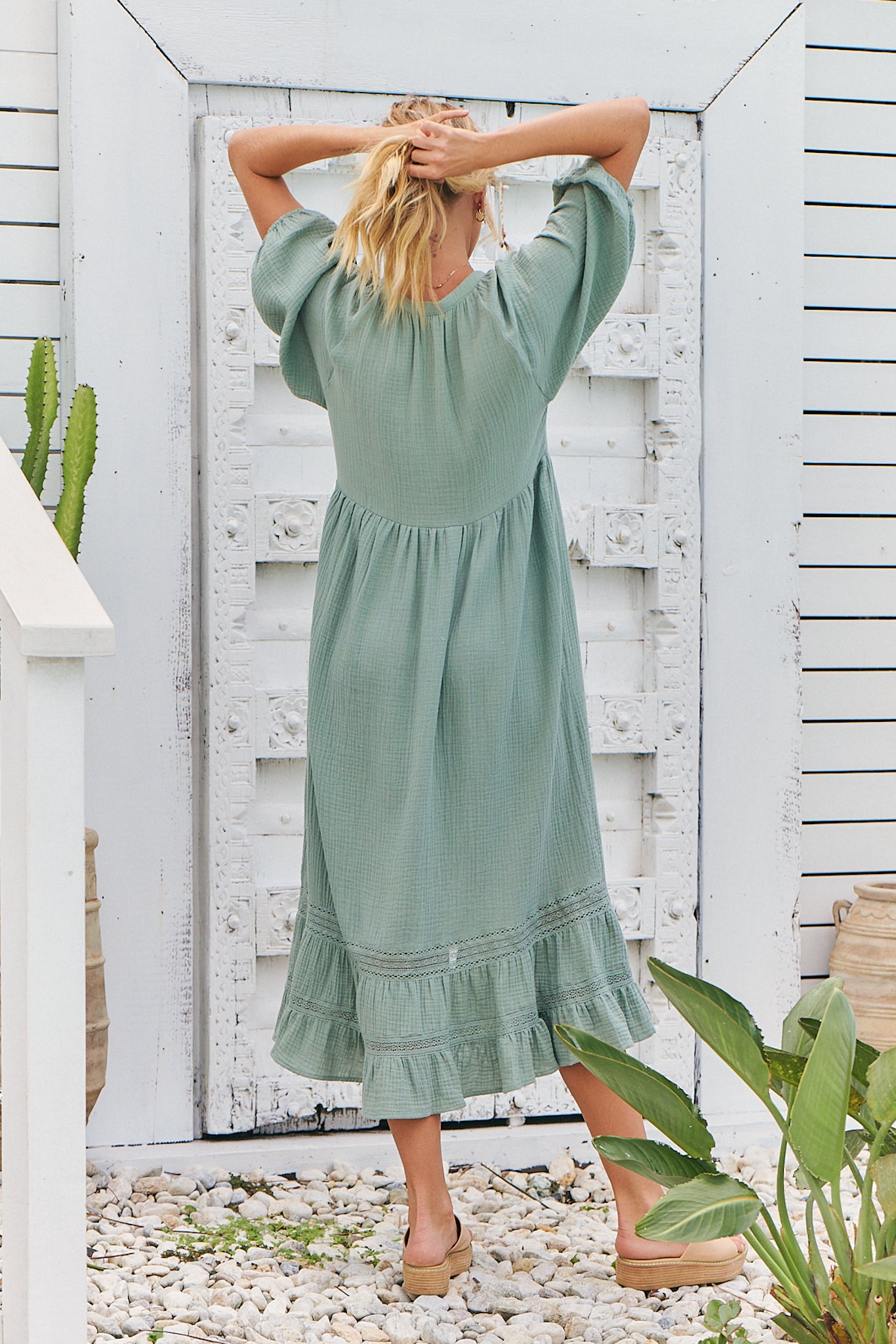 Jaase Shamrock Midikleid Jaase Australia