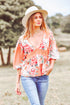 Jaase Fleur Print Sunnyside Top Jaase