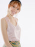 Süßes Satin Top in rosa Meisie