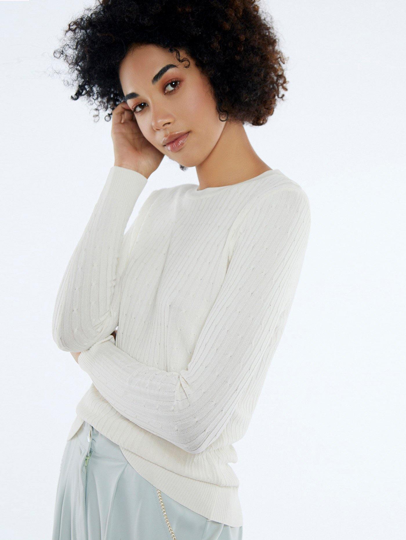 Feiner Strickpullover Meisie