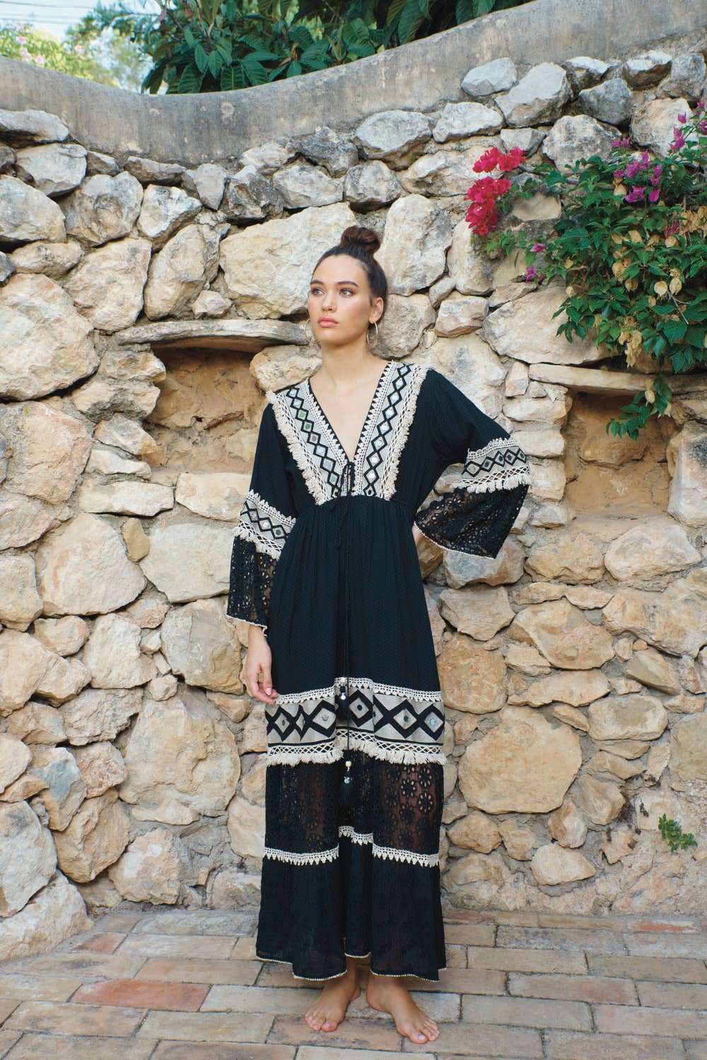 Besonderes Maxikleid Joya schwarz Piti Cuiti
