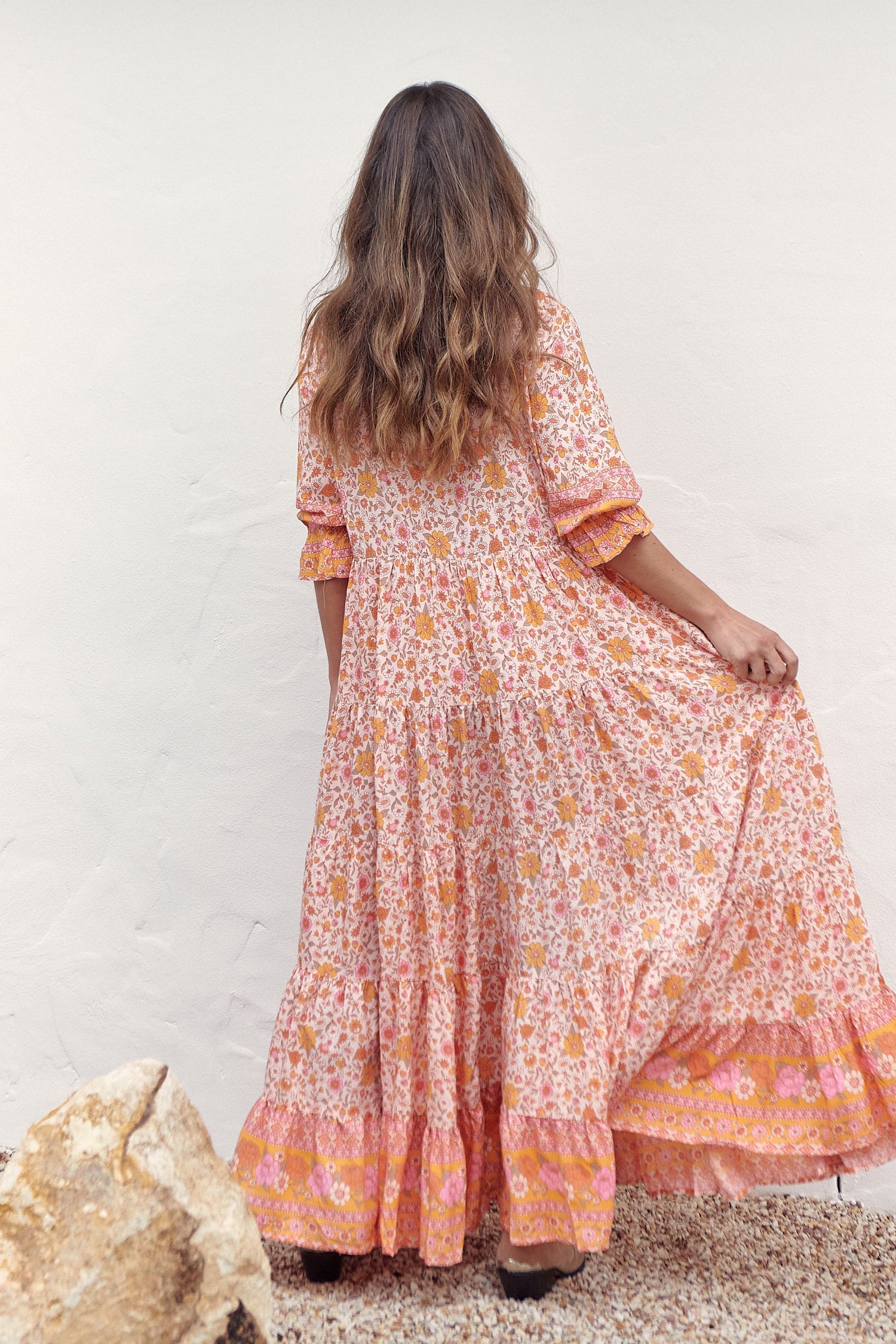 Jaase Clementine Print Tillie Kleid Jaase Australia