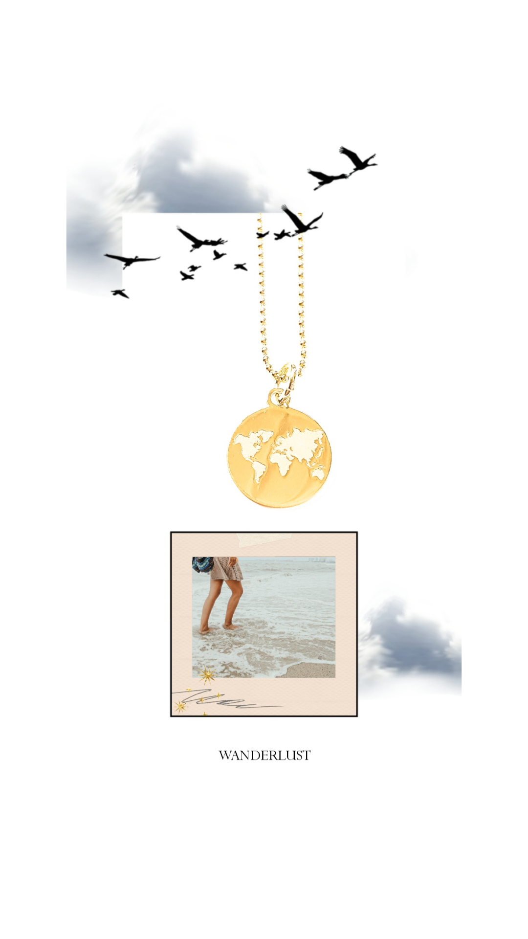 Kette WANDERLUST Frollein Herzblut