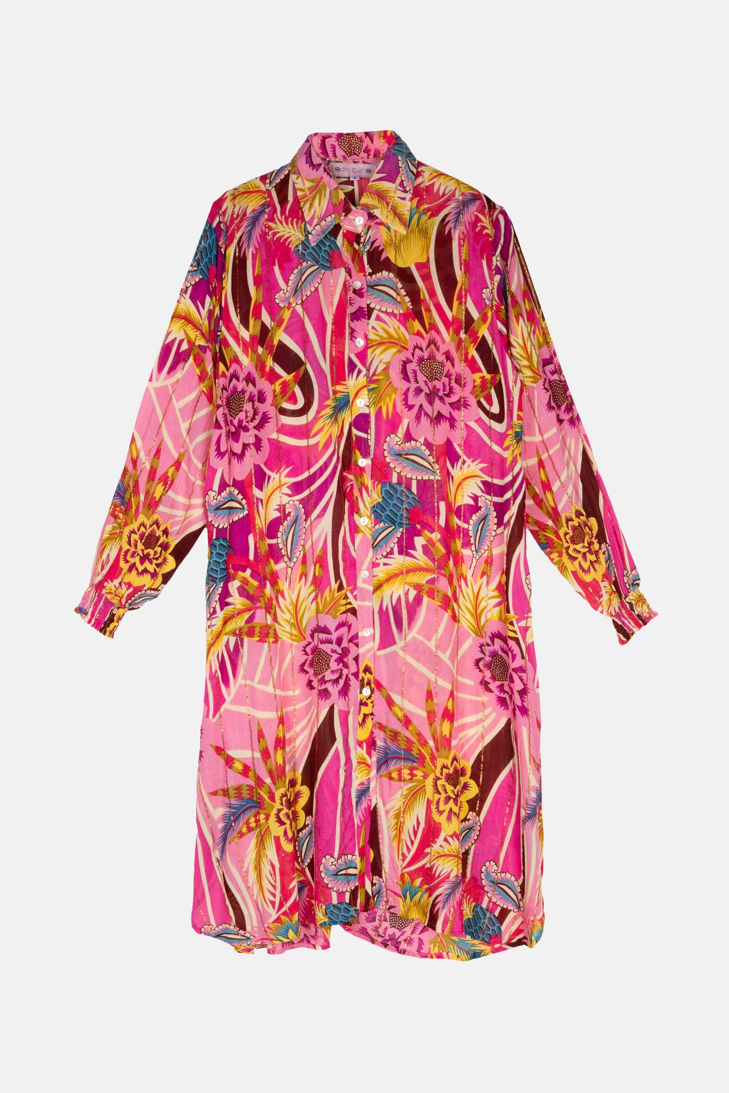 PINKE LANGE BLUSE AUS POSITANO Piti Cuiti