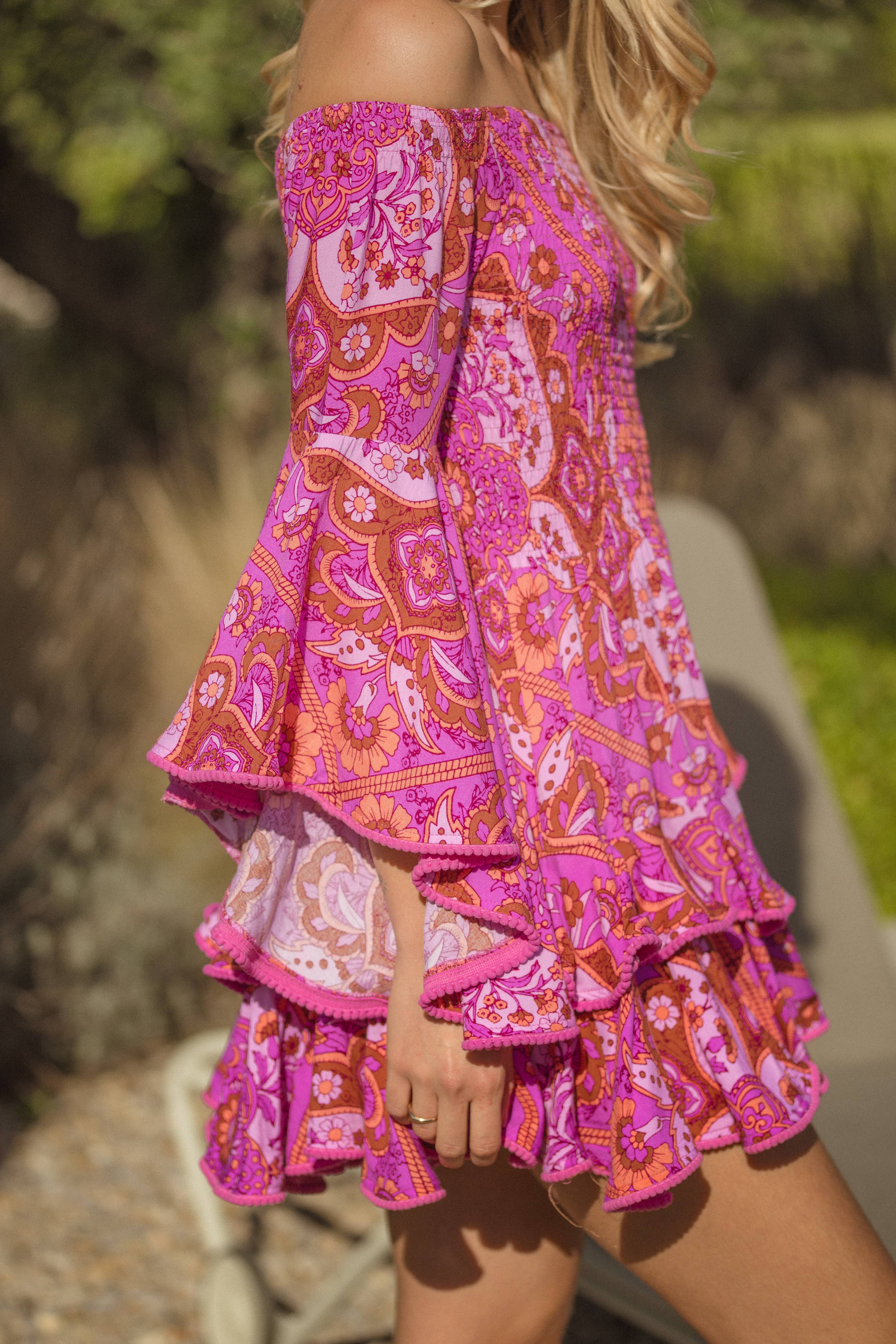 Cosmic Primrose Minikleid Jaase