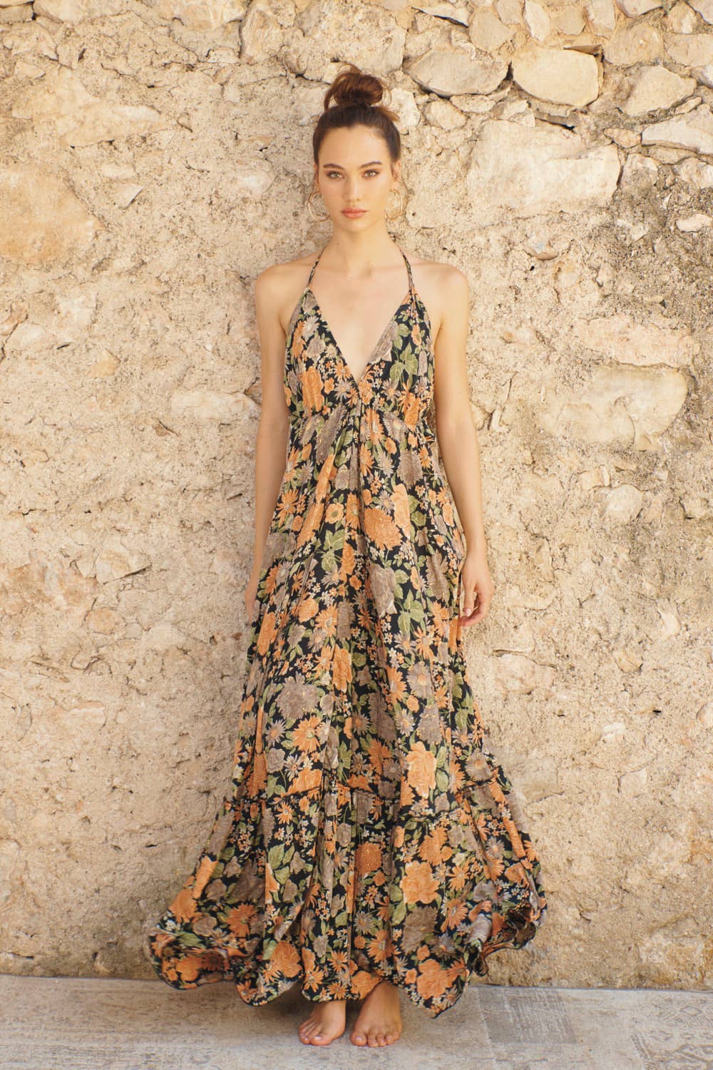 Bohokleid Lucia  orange Piti Cuiti
