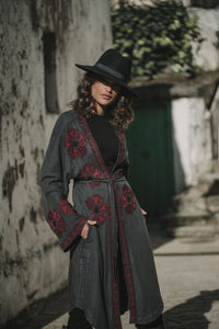 Roma Kimono grau Piti Cuiti